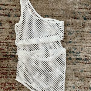 Netted Swimsuit Cover Up